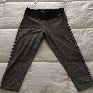 VS Ultimate Cropped Yoga, Grey Marl Leggings